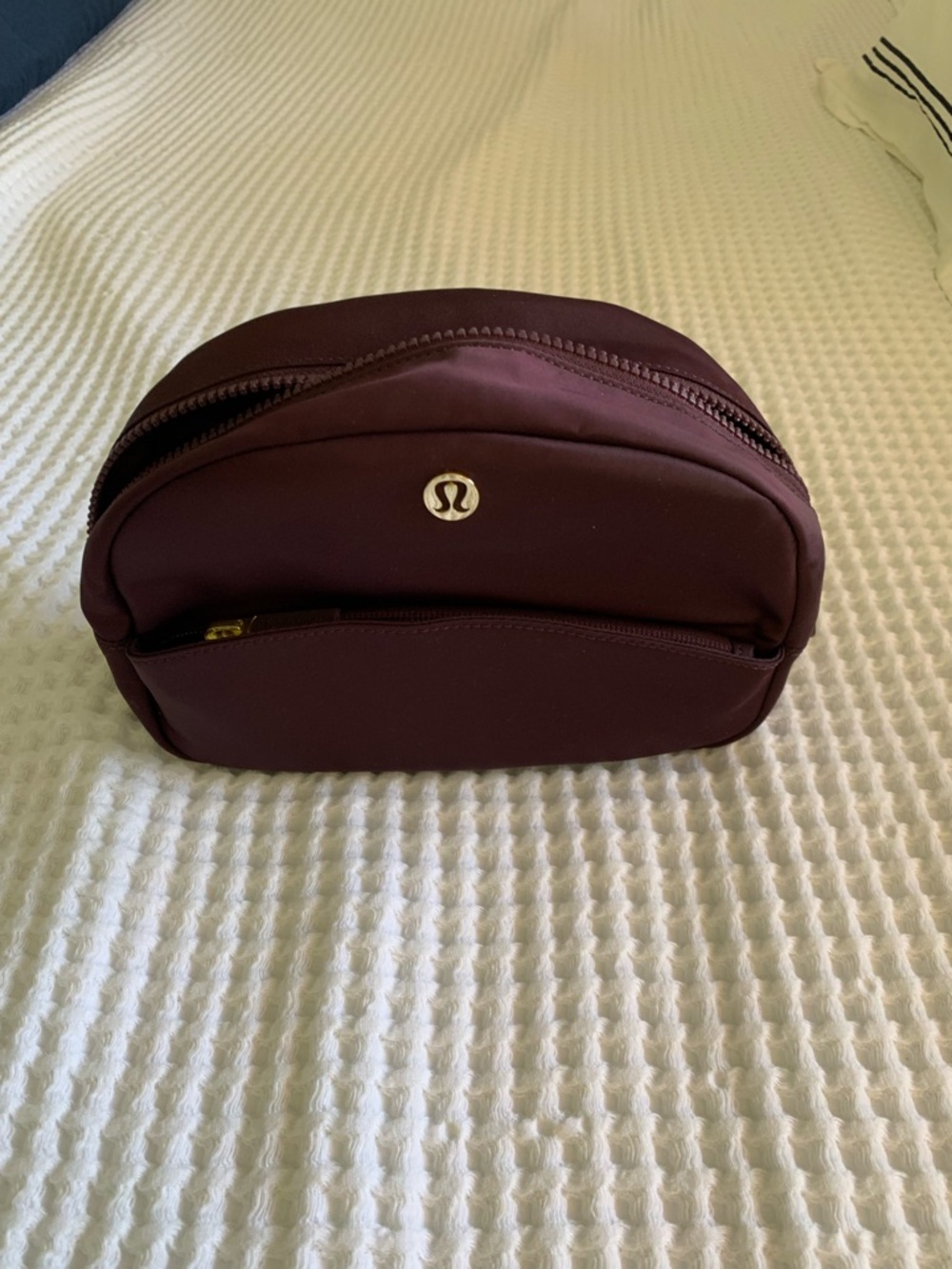 lululemon athletica Maroon Cosmetic Bag City Essentials Pouch 4L